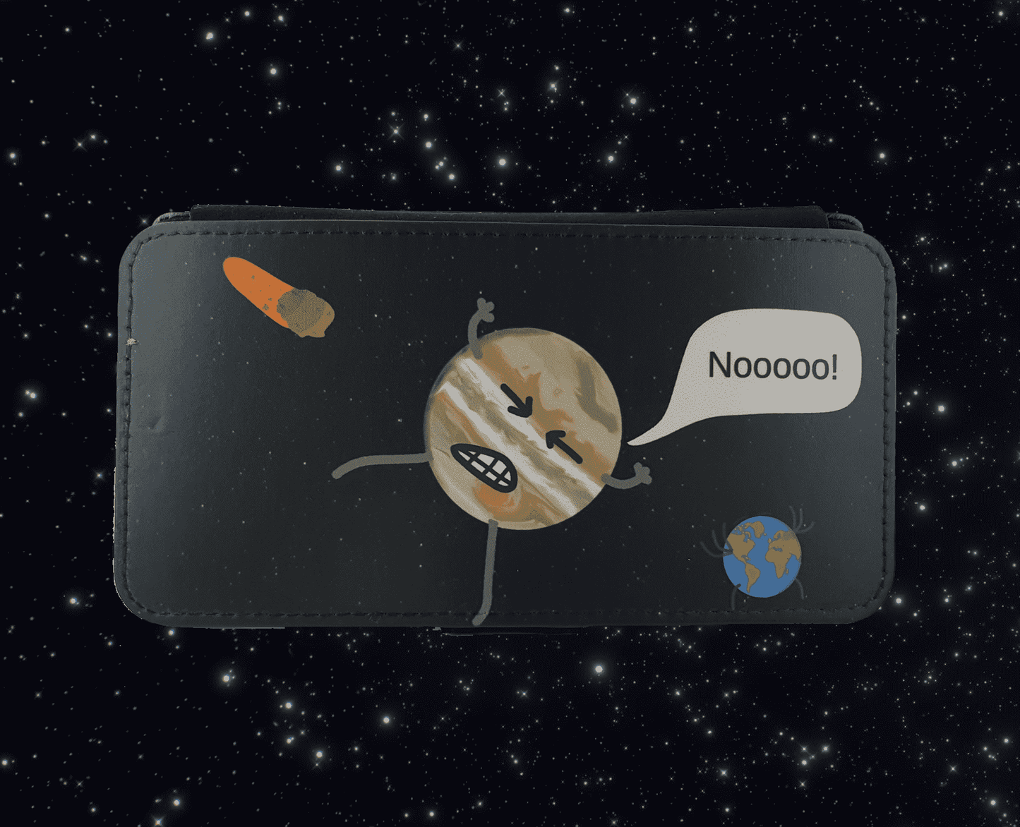 Jupiter, Defender! Leather Phone Case