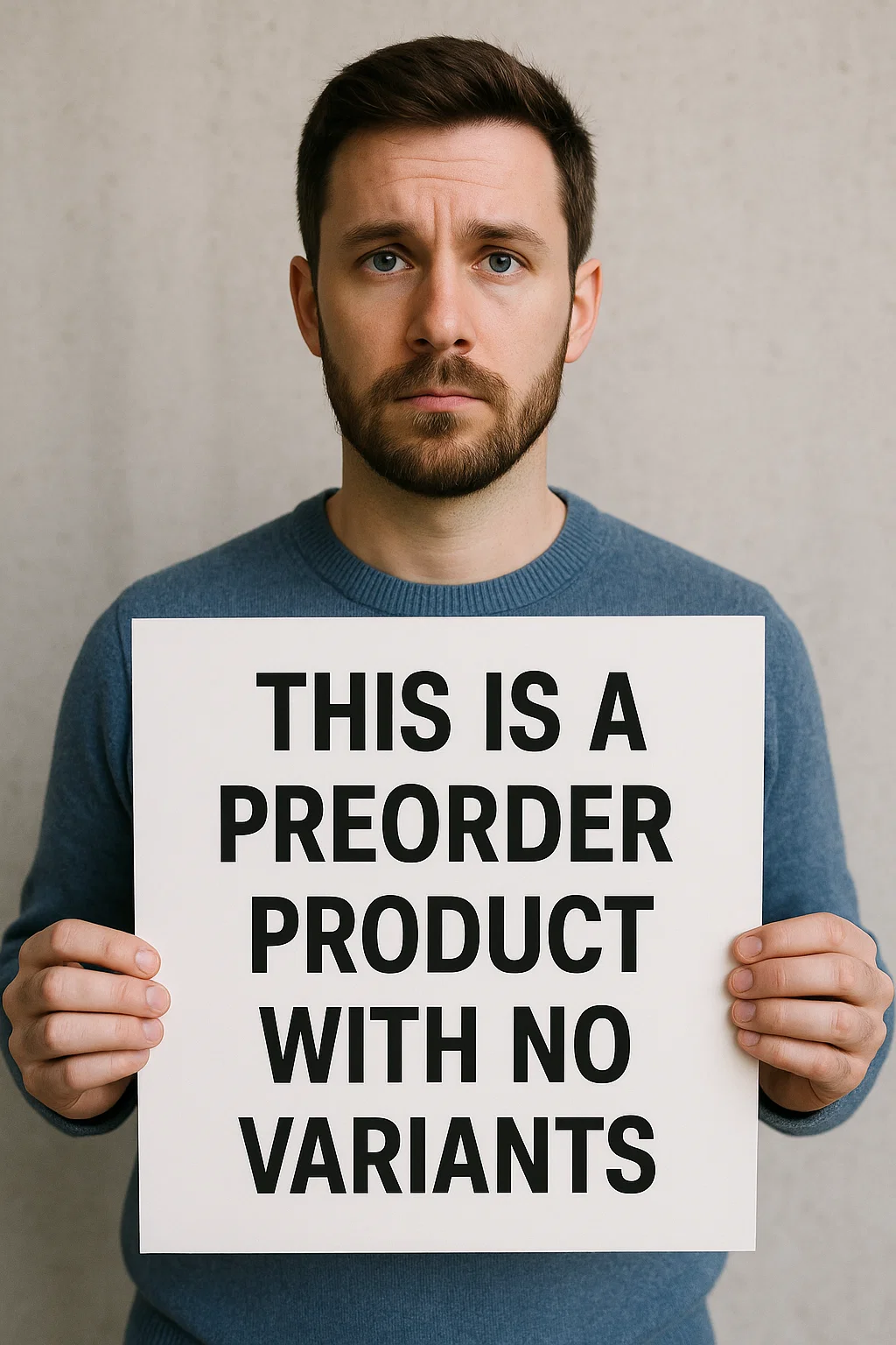 Preorder Product (Single variant)